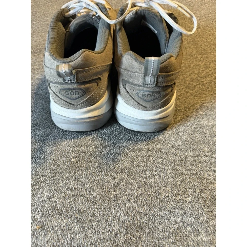 New Balance 608v4 Mens Size 12 Shoes Grey Suede Running, Walking